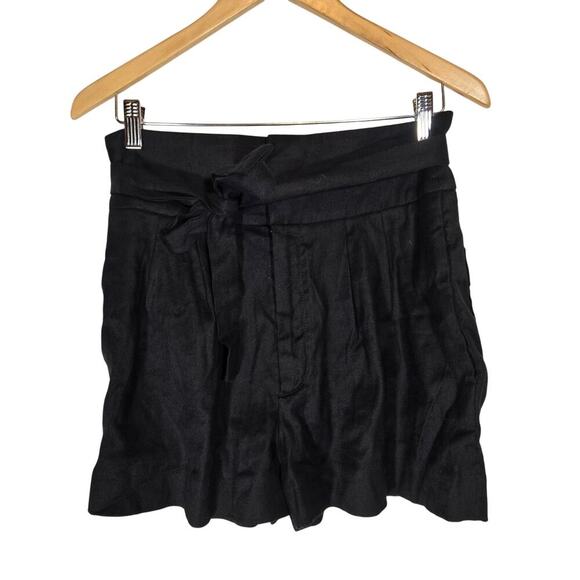 Marc by Marc Jacobs Linen Blend Tie Waist Classic Office 8 Minimalist Goth - Picture 1 of 11